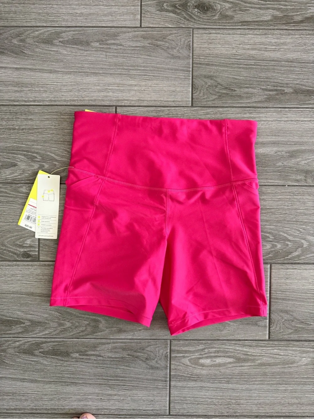 All in Motion|Women's High-Waist Hot Pink Active Shorts•••Lounge Athletic Gym